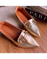 Mocassim York Ouro