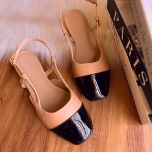 Sapatilha Slingback Nude